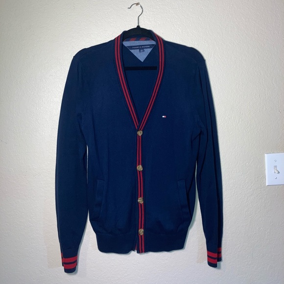 Tommy Hilfiger Other - Tommy Hilfiger blue button up sweater